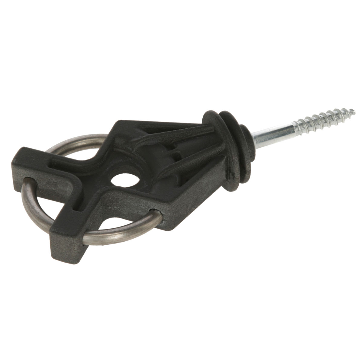Torisolator X3 Durchmesser 6 mm verzinkt schwarz 10 Stück | 10 Stück im Beutel | 529127
