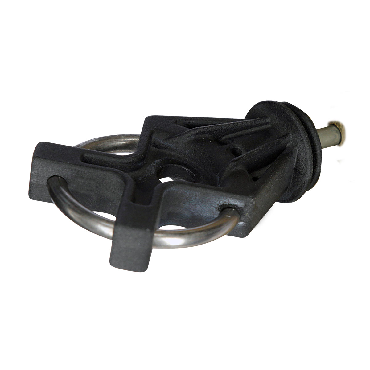 Torisolator X3 Durchmesser 6 mm verzinkt schwarz 10 Stück | 10 Stück im Beutel | 529127 – Bild 3