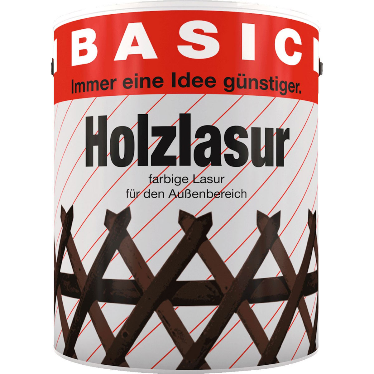 Basic Zaunlasur palisander 5 L | Palisander | 536223