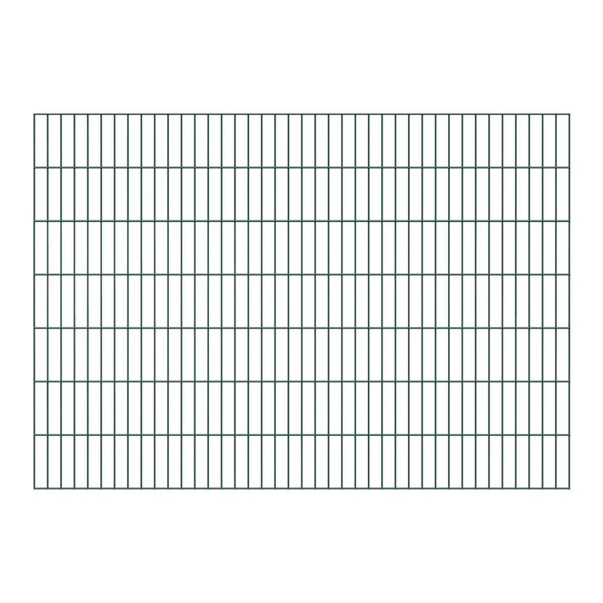 GAH Alberts Doppelstabmatte 6/5/6 verzinkt grün 200 x 140 cm Höhe 140 cm | 140 | 554410