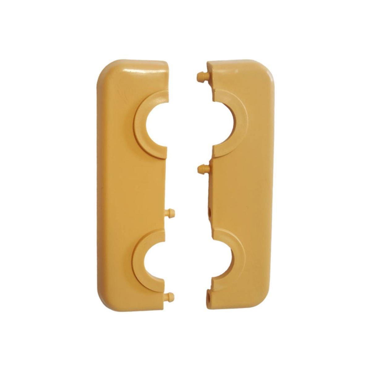 Doppelrosette 15 mm Ahorn 2-teilig | 557247