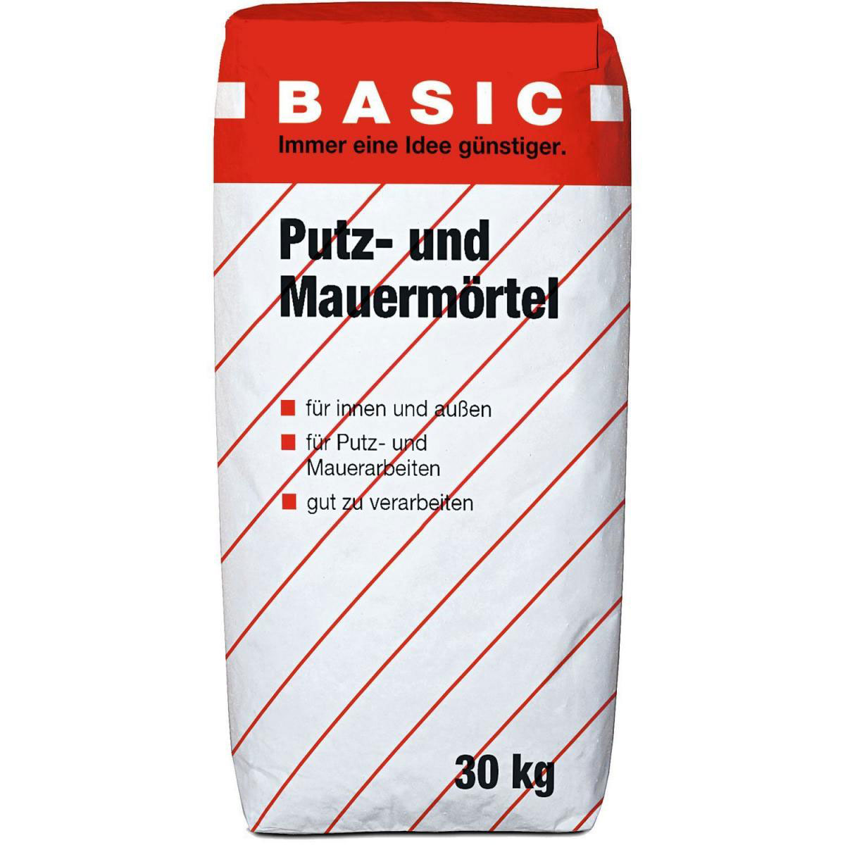 Basic Putz- und Mauermörtel 30 kg | 557878