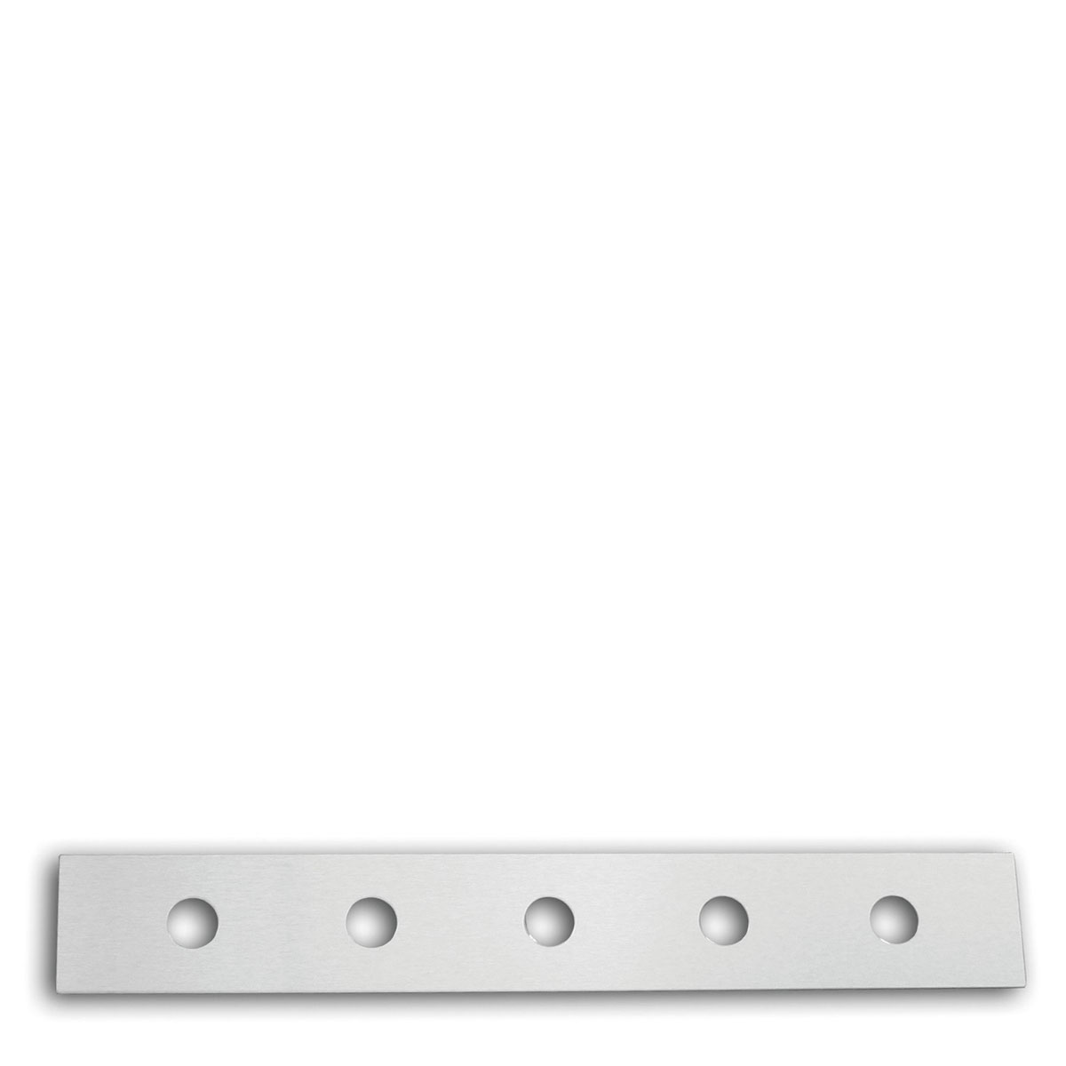 Alpertec Design-Sockelblech Rundlochung 847 mm edelstahlfarben | 645808