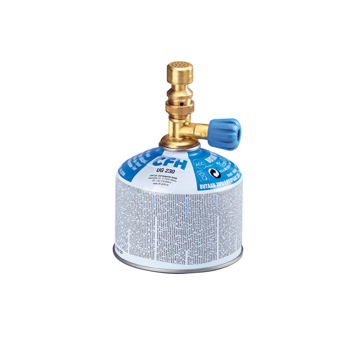 CFH Bunsen-Laborbrenner BL 1700 mit Druckgasdose | 734435