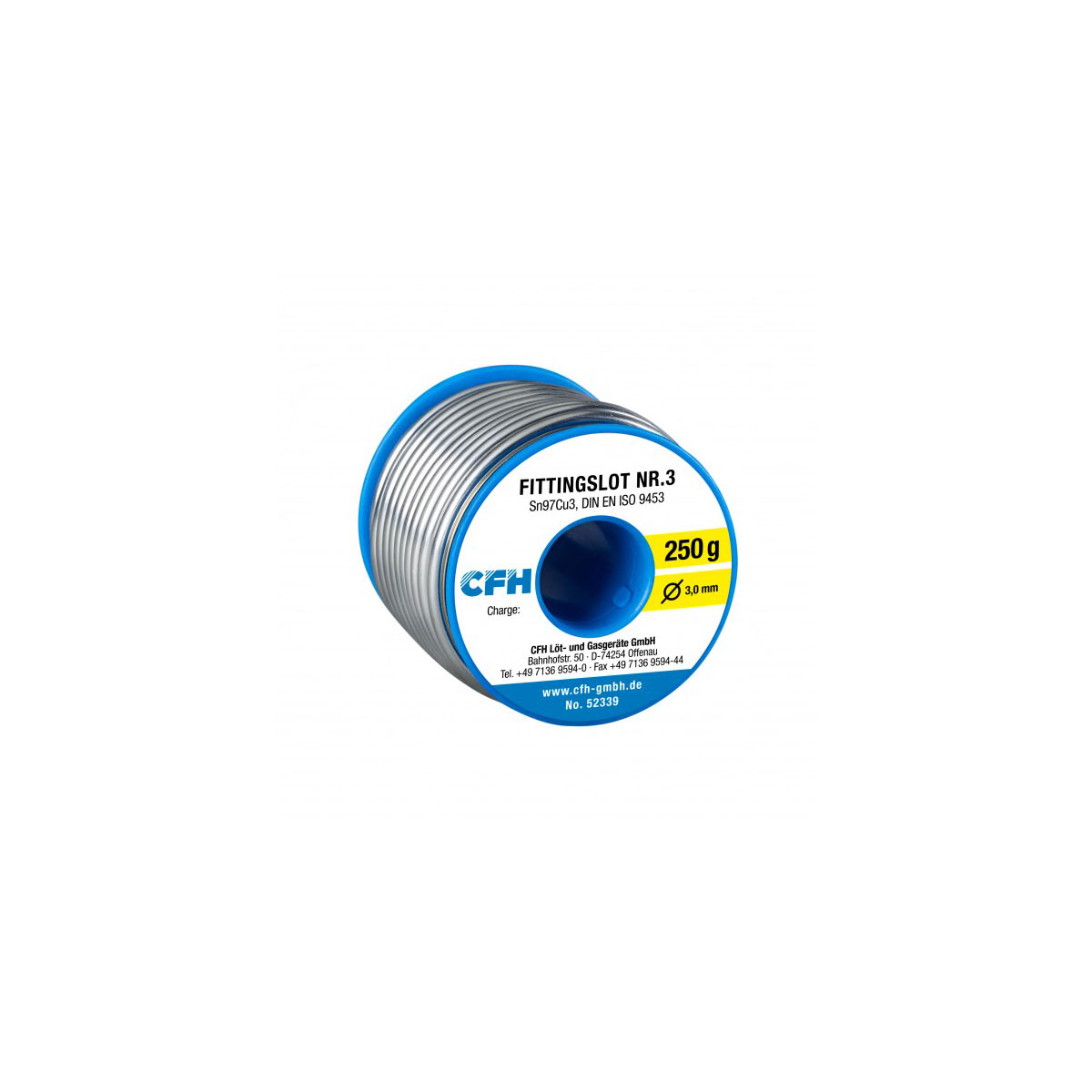 CFH Fittingslot WL 339 250 g | 743063