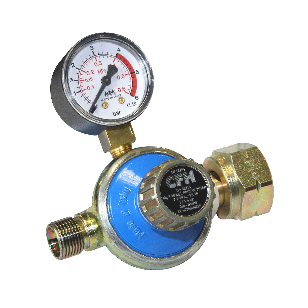 CFH Propanregler 1-4 DR 115 mit Manometer | 763599