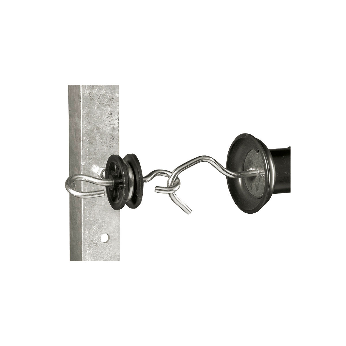 Togriffisolator M6 schwarz 10 Stück | 784825