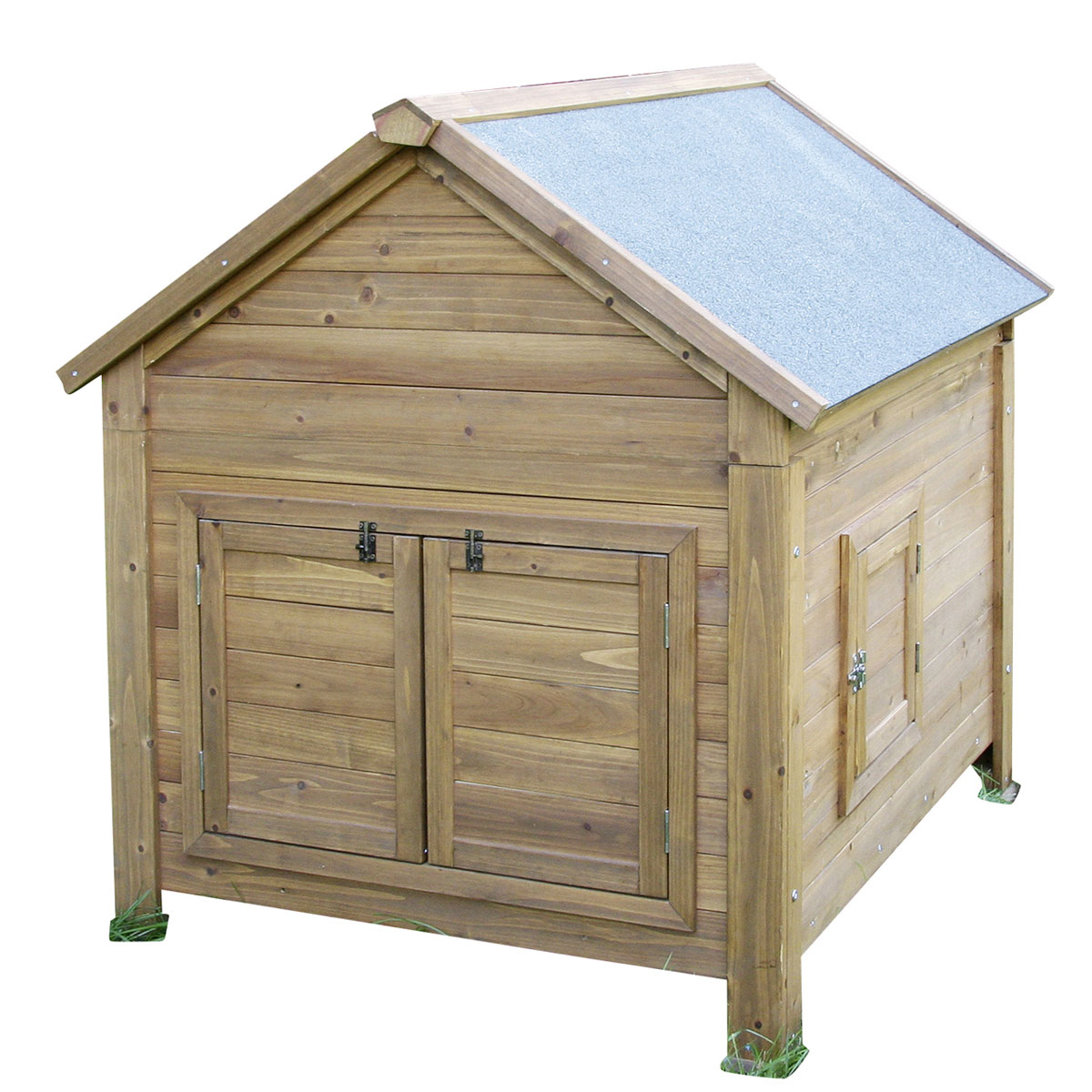 Kleintierstall 105 x 108 x 100 cm braun | 812613