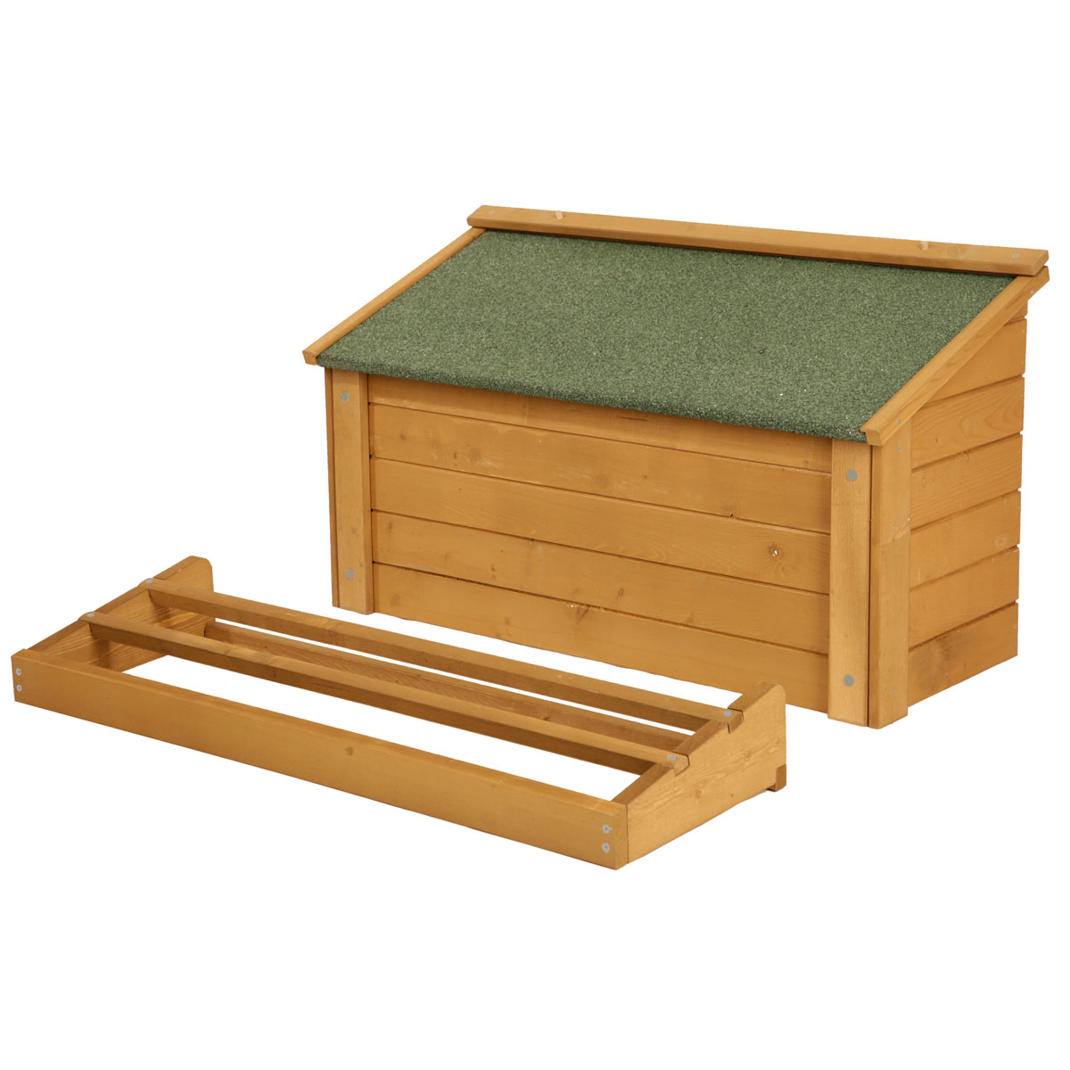 Hühner-Legenest 85 x 48 x 37 cm braun-grün | 812614 – Bild 3