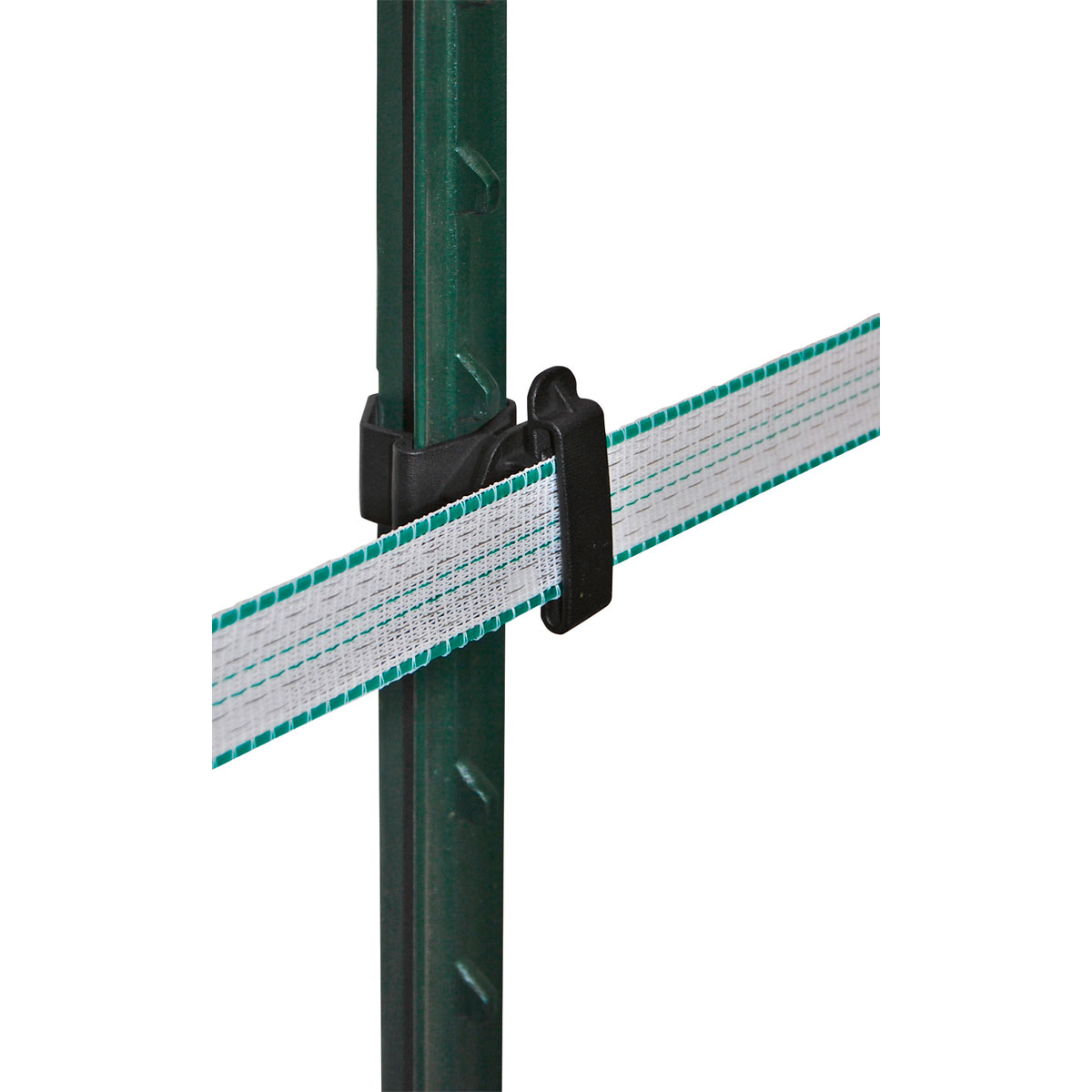 Band-Isolator T-Post für 50 mm schwarz 25 Stück | 860800 – Bild 3
