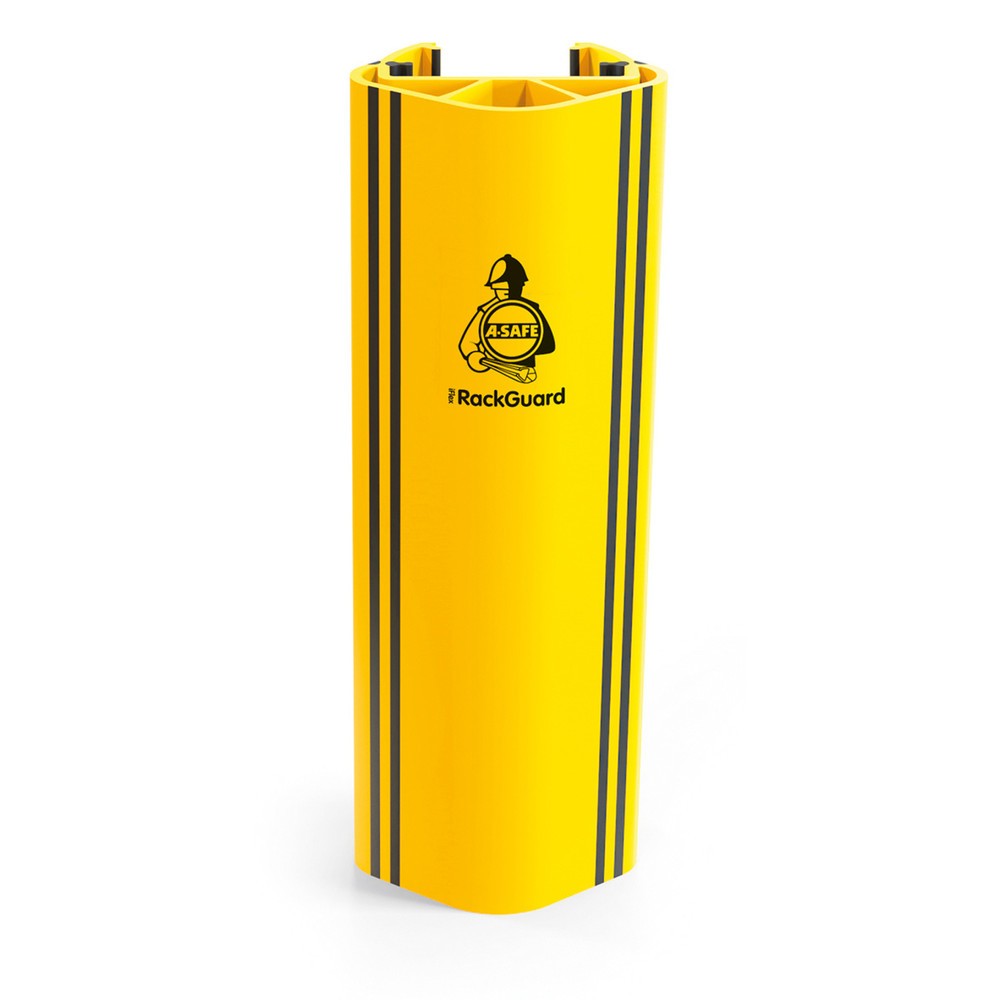 A-SAFE Anfahrschutz für Regale RackGuard aus MEMAPLEX®, für Regalständer Breiten 85 - 126 mm