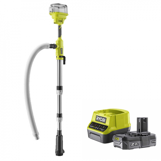Akku-Regenfasspumpe fu00fcr Klarwasser RYOBI RY18STPA-0 18V - 2Ah