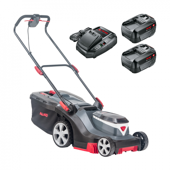 AL-KO 38.2 Li Comfort - Akku-Rasenmu00e4her  - Schnittbreite 38 cm - 2x 18V/4,0Ah