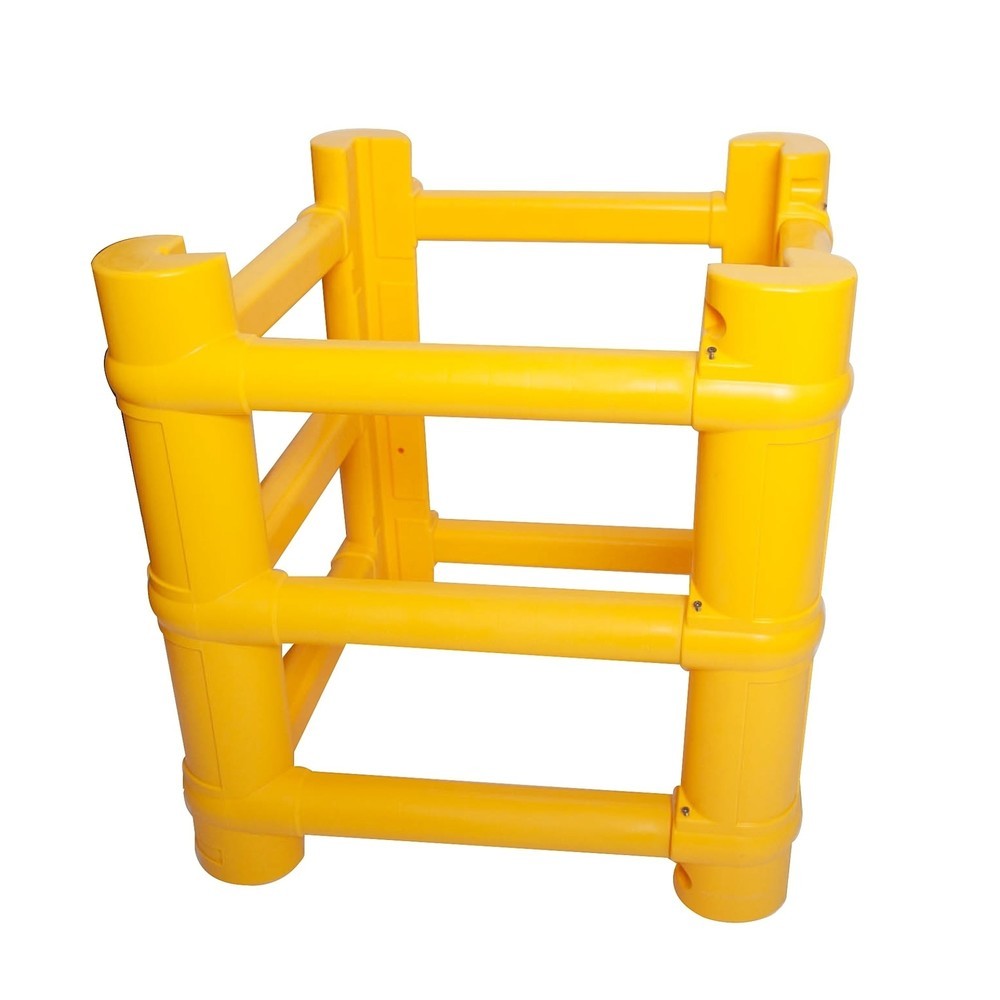 A.M.P.E.R.E. Säulen-Anfahrschutz Universal Rack Mammut®, zuschneidbar, Höhe 1.000 mm, für Säulenmaße BxT 200 x 200 mm