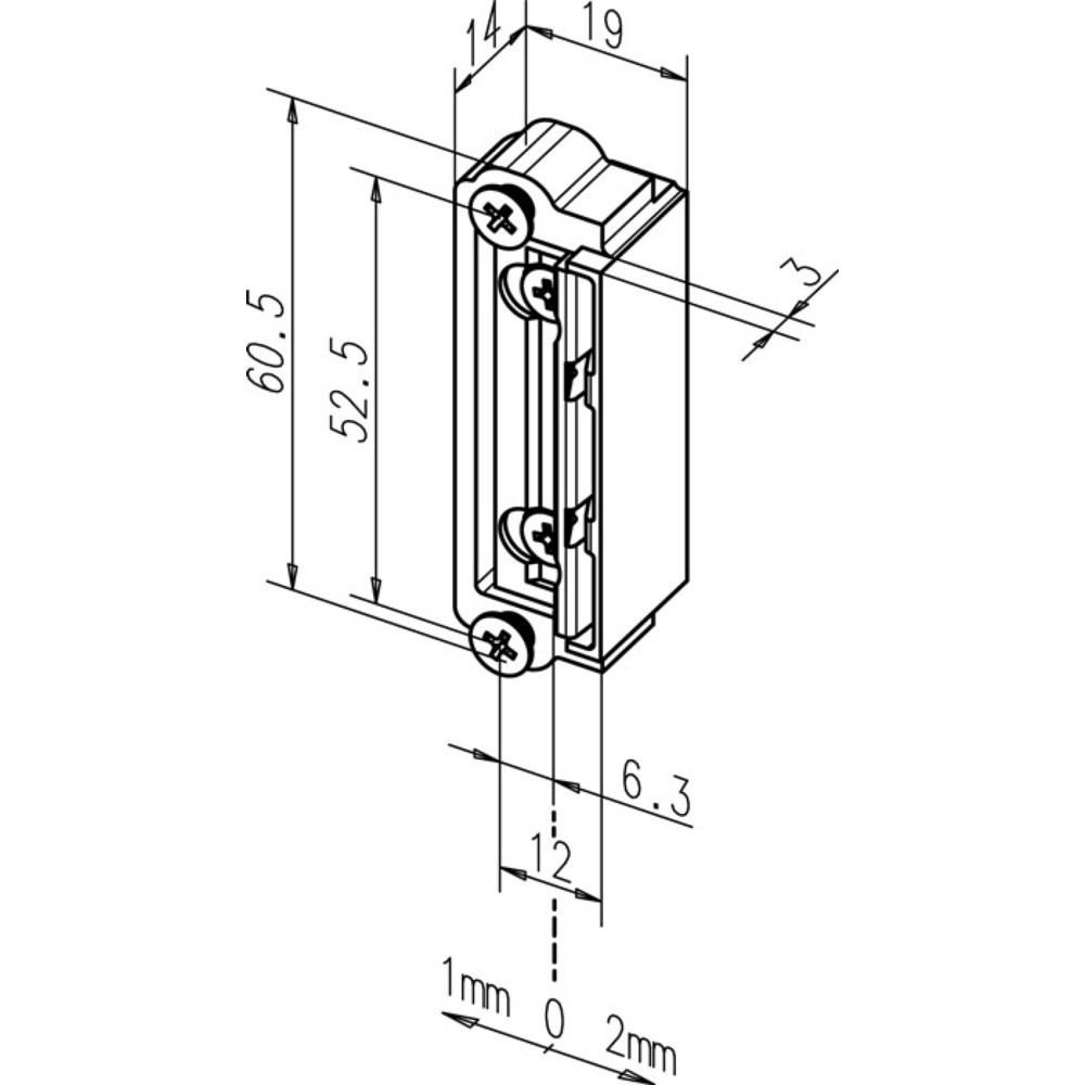 ASSA ABLOY Türöffneraustauschstück 1418-13 ProFix 2