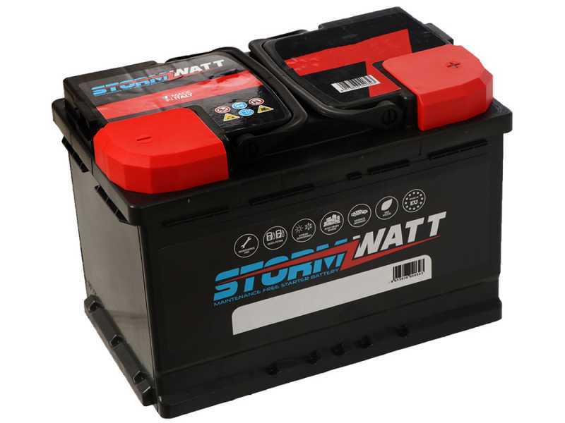 Batterie Lubex StormWatt 50 AH ( 50 Ampere ) - fu00fcr batteriebetriebene Olivenru00fcttler geeignet