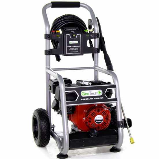 Benzin Hochdruckreiniger GeoTech GPW 10/220 BP - Benzinmotor 208 ccm 7 PS - 233 bar
