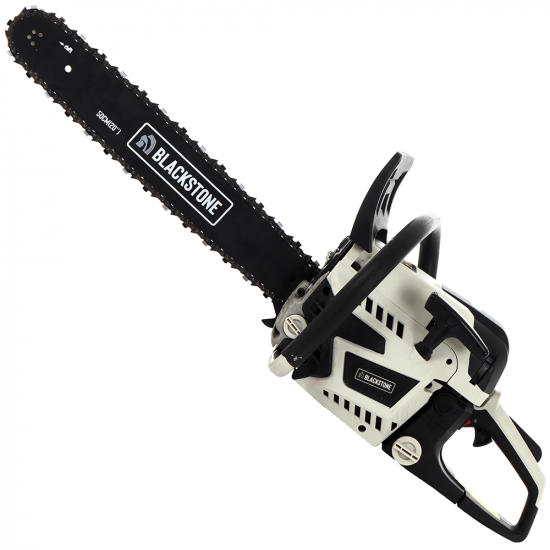 Benzin-Kettensu00e4ge BlackStone LCS 58-20 - 50 cm Schwert - 2-Takt-Motor (58 cmu00b3)
