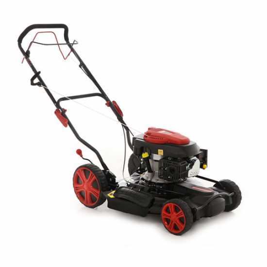 Benzin Rasenmu00e4her GeoTech M510 MSWG-T475 T6 - mit Radantrieb