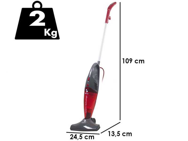 Beper 50451 - Zyklonischer Elektrischer Staubsauger - 2 in 1 - 600W