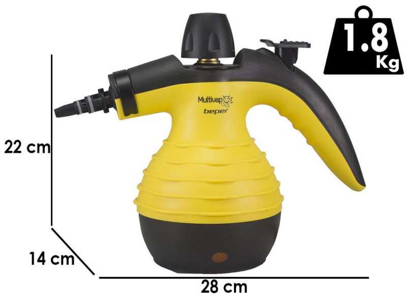 Beper P202VAL001 - Dampfreiniger - 1050 W