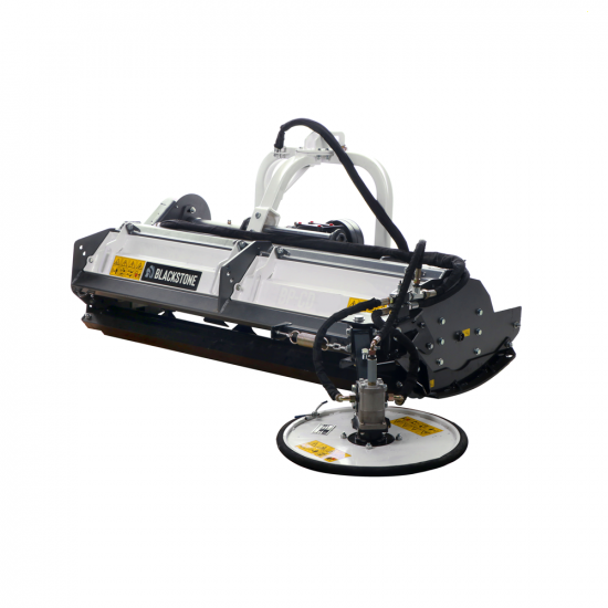 BlackStone BP-CD 160 - Schlegelmulcher fu00fcr Traktor - Zwischenreihenscheibe - schwere Reihe