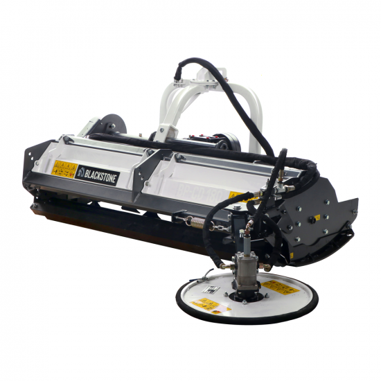 BlackStone BP-CD 180 - Schlegelmulcher fu00fcr Traktor - Zwischenreihenscheibe - schwere Reihe