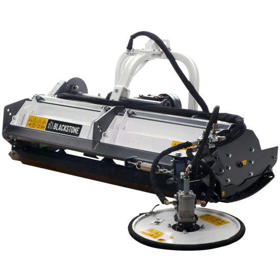 BlackStone BP-CD 200 - Schlegelmulcher fu00fcr Traktor - Zwischenreihenscheibe - schwere Reihe