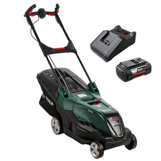 Bosch AdvancedRotak 36V-44-750 - Akku-Rasenmu00e4her - Schnitt 44 cm - 36V 4Ah