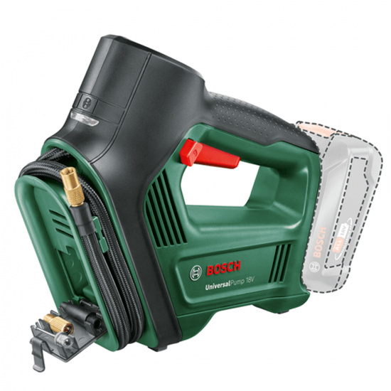 Bosch Universal Pump - Akku-Kompressor - AKKU UND LADEGERu00c4T NICHT ENTHALTEN