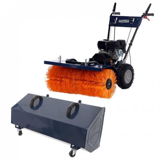 BullMach BM-SS 80 WL - Benzin-Kehrmaschine - Mehrzweckgeru00e4t