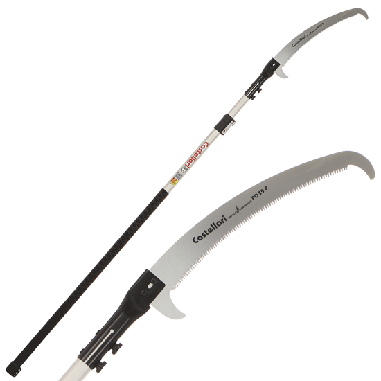 Castellari PO35P+ATO4 - Gestu00e4ngesu00e4ge mit ovalem Schaft - 230-390 cm - Su00e4geblatt 35 cm