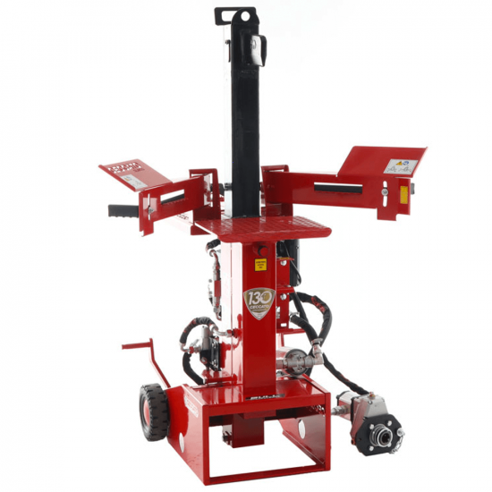 Ceccato BULL SPLET10 KOMBI - Senkrechter Hybrid-Holzspalter - Elektrisch/ fu00fcr Traktor