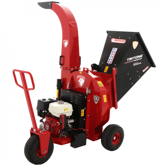 Ceccato Tritone Monster - Profi Benzin-Hu00e4cksler - GX390 HONDA - Elektro-Starter