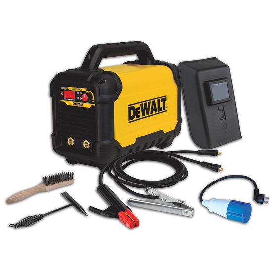 DeWalt DXWDMMA 200E - Inverter Schweiu00dfgeru00e4t (MMA) - Gleichstrom (DC) + KIT