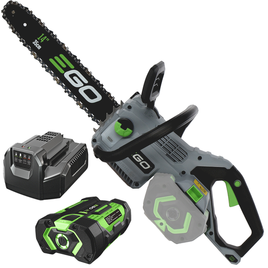 EGO CS1410E - Akku-Kettensu00e4ge 56V/2.5 Ah - Schwert 35 cm