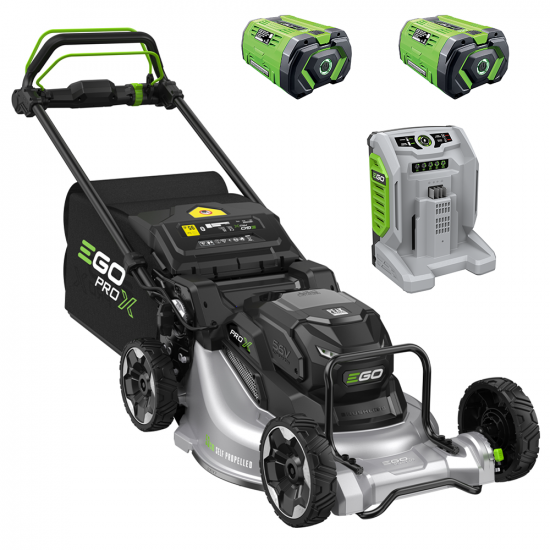 EGO LMX 5300 SP - Akku-Rasenmu00e4her - 2X 56V/10Ah - Schnittbreite 53 cm