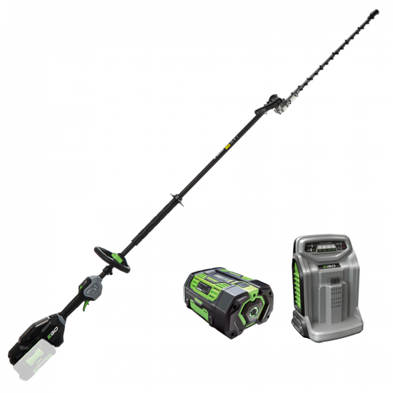 EGO Professional-X HTX 5300 PA - Akku-Heckenschere - bu00fcrstenloser Motor - 56V - 4 Ah - 53cm