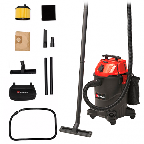 Einhell TC-VC 1825 A - Nass-Trockensauger - Behu00e4lter 25L - 1250W