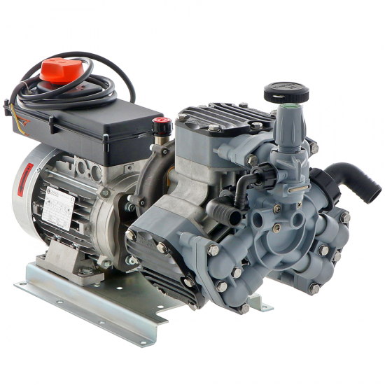 Elektro Membranpumpe zum Spru00fchen Comet MTP P40/20 EL MNF - 400V - Ausfu00fchrung fu00fcr Su00e4ure und Chemikalien