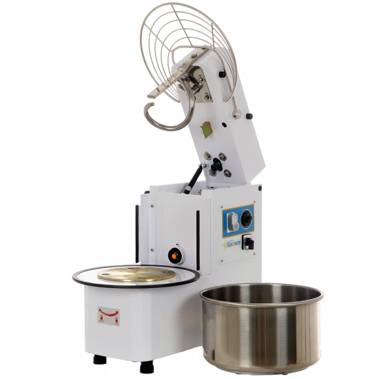 EuroMech ETR 30 2v - kippbarer Spiralkneter - Kapazitu00e4t 25kg - 400V - 2 Geschwindigkeiten