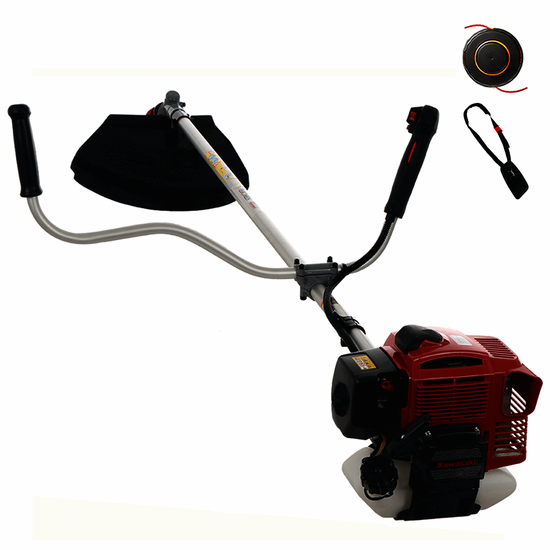EuroMech TJ 53 EC - Benzin-Motorsense mit Handgriff - Kawasaki-Motor