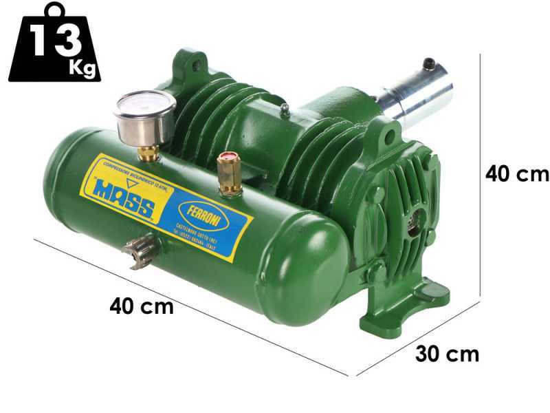 Ferroni Mass - Kompressor mit Zapfwellenantriebe