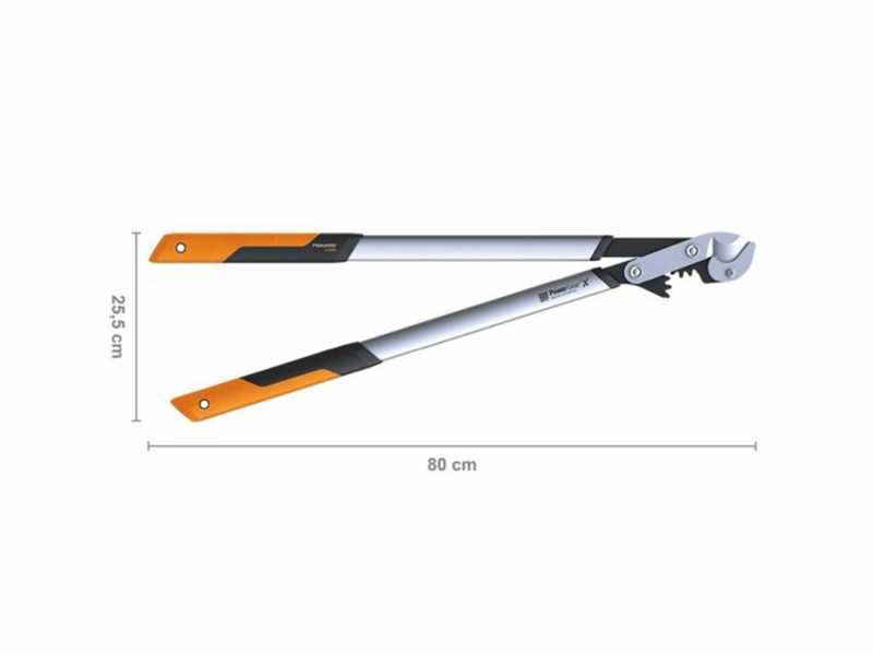 Fiskars PowerGearTX LX99 - Amboss-Astschere - Gru00f6u00dfe L