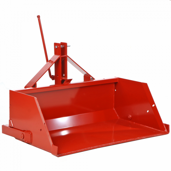Francini PR 130 - Heckschaufel fu00fcr Traktor - 130 cm - Tragfu00e4higkeit 500Kg