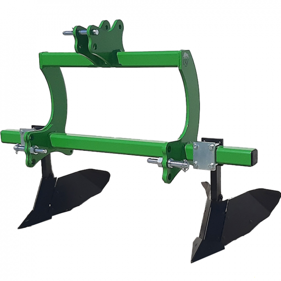 Furchenzieher Seven Italy Big mit 2 Pflu00fcgen - Rahmen 140 cm