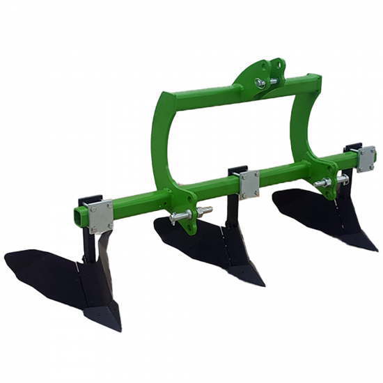 Furchenzieher Seven Italy Big mit 3 Pflu00fcgen - Rahmen 160 cm
