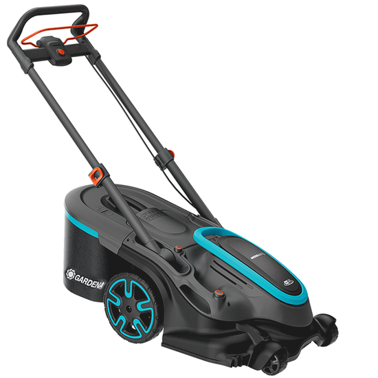 Gardena PowerMax Duo 46/36V P4A - Akku-Rasenmu00e4her - Schnittbreite 46 cm - OHNE AKKU UND LADEGERu00c4T