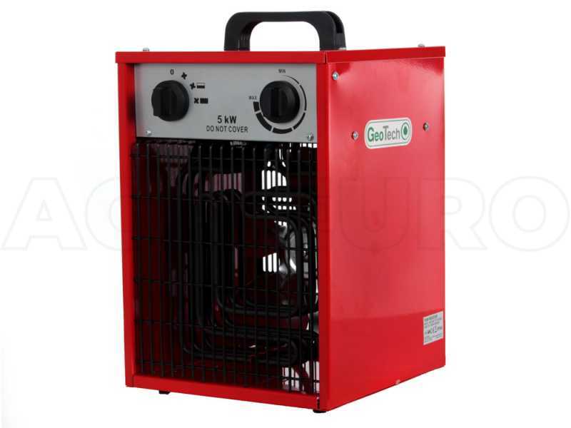 GeoTech EH 500 T - Elektroheizer mit Geblu00e4se - 400V