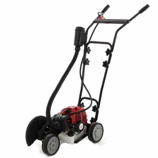 GeoTech GCE 5200 - Benzin Rasentrimmer auf Ru00e4dern - Gemischmotor 52 ccm - Kabelverlegemaschine